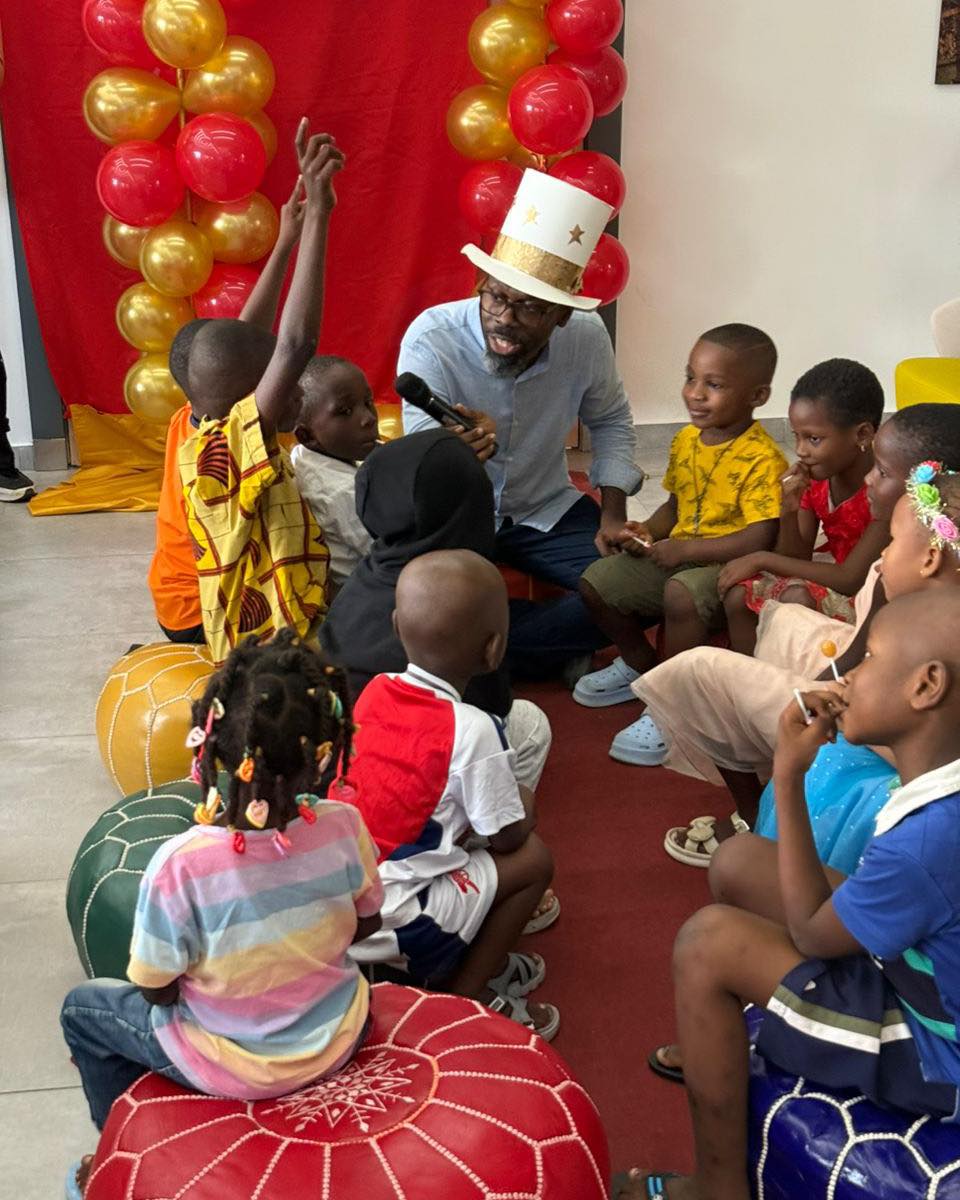 MOMENT DE PARTAGE AVEC L'ONG LES AMIS DE LA SURVIE ET LES ENFANTS MALADES DU CANCER